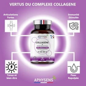 Collagène Marin + Acide Hyaluronique, Avec Vitamine C, Collagene Hydrolysé de type 1 et 3, Peau Hydratée, Éclat et Élasticité