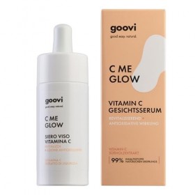 GOOVI C Me Glow - Sérum visage à la vitamine C - Sérum visage pour un teint éclatant - Antioxydant et hydratant - 30 ml