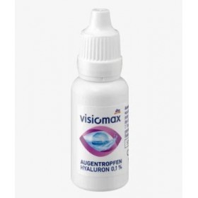 Visiomax Gouttes pour les yeux avec 0,1 % dacide hyaluronique - 15 ml.