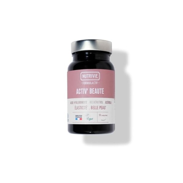 ActivBeauté Formulactiv - VEGAN - NUTRIVIE - Fabriqué en France