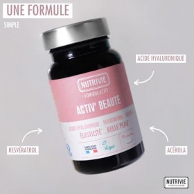 ActivBeauté Formulactiv - VEGAN - NUTRIVIE - Fabriqué en France