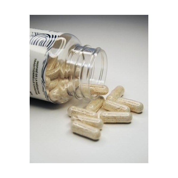 Nuence MTC | Complément alimentaire Anti-âge LEAU | Inspiré de la médecine chinoise | 60 gélules | Acide Hyaluronique, régli