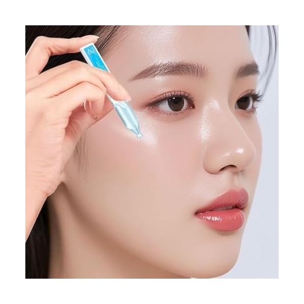 30 Ampoules PDRN DNA Portables : Anti-âge Quotidien pour Peaux Européennes | Éclaircissement et Raffermissement 2 Semaines Ac...