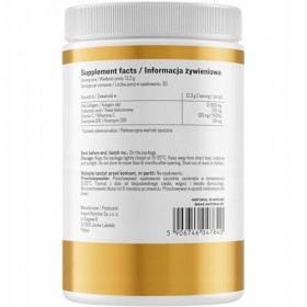 Collagene Marin + Acide Hyaluronique + Vitamine C + Coenzyme Q10 | Complément Alimentaire Poudre 369g – INSPORT