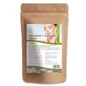 Mynatura Mélange dacide hyaluronique + poudre de collagène 400 g | Soin de la peau | Soin | Minéraux | Poudre dhyaluroniq Aci...
