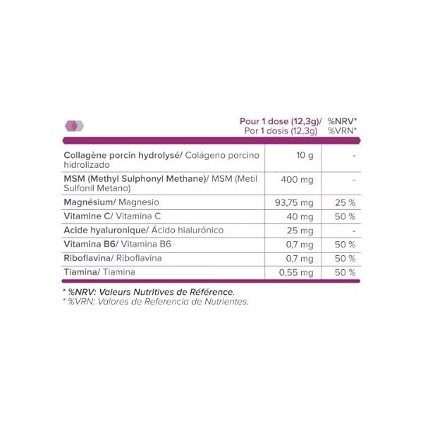 COLLAGÉNE EN PUDRE goût fraise 368g SportDone