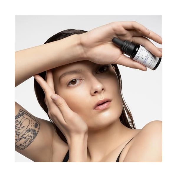 Skintegra Lunar Sérum Concentré - Sérum Anti-âge Intensif avec Soin Hydratant pour Peau Radieuse, Lisse, Régénérant & Lissage