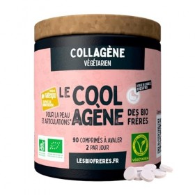 Les Bio Frères - Collagène Végétarien Naturel - Acide Hyaluronique - Beauté Peau Cheveux Ongles - Anti-Âge & Élasticité 90 C