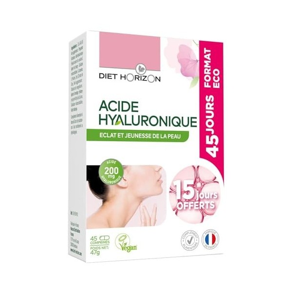 Diet Horizon Acide Hyaluronique Format éco x45 comprimés