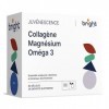 Gestion de l’Âge | Collagène, Magnésium Chélaté et Oméga-3-3 Compléments dans 1 Pack pour Santé de la Peau, des Articulations