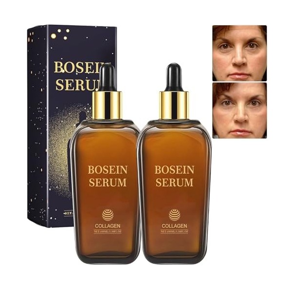 Essence résistante aux rides Boswellia 100 ml, lait dessence anti-rides au collagène Bosein, sérum visage anti-âge à lacide