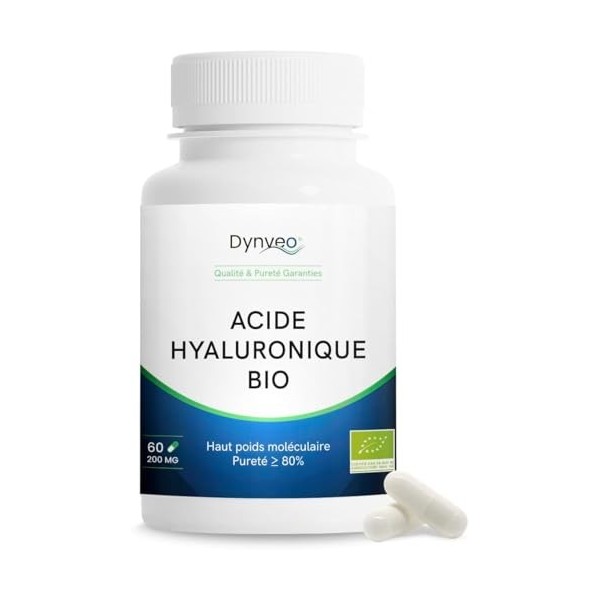 Acide Hyaluronique BIO GreenIuronic® - Anti-rides, hydratation de la peau - Titré à 80% en acide hyaluronique - Haut poids mo