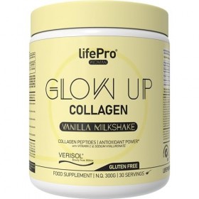 Collagene et Acide Hyaluronique Glow Up – Haute Teneur Vitamine C et Sélénium Antioxydant – Collagene Anti Âge – Beauté de la...