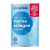 Collagène Marin Breveté en Poudre, 500g de Peptides de Collagene Hydrolysé Pur Type 1, Avec Vitamine C, Cuivre et Zinc, Pour 