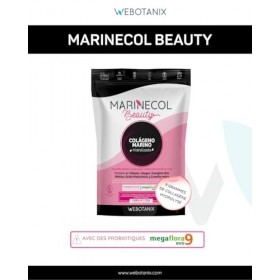 WeBotanix | Collagène Marin Hydrolysé 250g | Marinecol Beauty | Avec Acide Hyaluronique, Biotine, Vitamine C, Probiotiques et