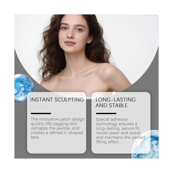 SéRum Ampoule Liftant, SéRum Visage Femme Pour Une Hydratation Et Un Raffermissement Intenses De La Peau 2