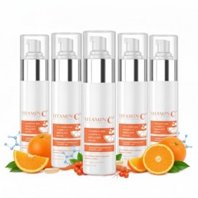 Sérum vitaminé éclaircissant, hyaluronate de sodium, rétinol, correction des taches brunes, hydrate, réduction des rides, cor...