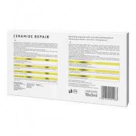 APIS CERAMIDE REPAIR Ampoules régénérantes 10 x 3 ml avec céramides 3 et 6-II, bêta-glucane, acide hyaluronique et nombril as