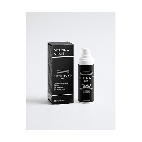 SOTOMOTO Sérum visage vitamine C 30 ml à lacide hyaluronique