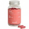 Naali Éclat – Acide Hyaluronique Safran – 60 Gélules - Complément Bien Etre Peau – Teint Harmonieux et Confort Cutané – Formu
