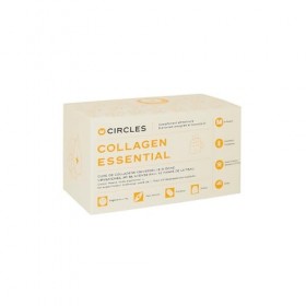 Circles COLLAGEN ESSENTIAL, Régénération & Élasticité de la peau, Poudre de collagène marin avec vitamine C pour régénération...