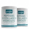Collagene Et Acide Hyaluronique 660g Avec Vitamine C PiùLife, Peptide De Collagene Hydrolysé Poudre De Type 1, Complément Pou...