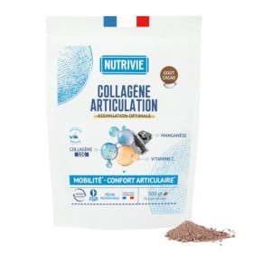 Collagène Marin Naticol Type I & III 10000mg - Enrichi Vitamine C + Manganèse - Articulations, Cartilages & Mobilité - Pêche 