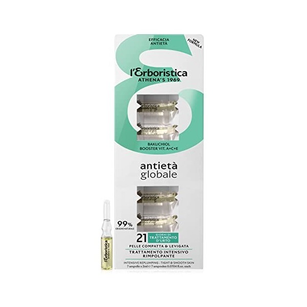 LErboristica Antietà Globale Concentrato Rimpolpante 7 Fiale X 14 Gg