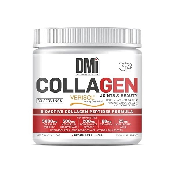DMI COLLAGEN JOINTS & BEAUTY Collagen Verisol® Complex Fruits Rouges Red Fruits 300 g