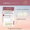 BIOCYTE Hyaluronic Forte - Complément Alimentaire Anti-âge & Hydratation de la Peau - Acide Hyaluronique - 30 Gélules - Progr...