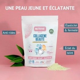 Collagène Marin Naticol Type I & III 5000mg - Enrichi en Acide Hyaluronique + Vitamine C - Anti-Âge, Éclat & Élasticité - Pêc