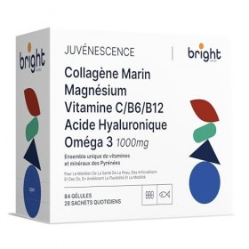 Gestion de l’Âge | Collagène Marin, Acide Hyaluronique, Magnésium Chélaté et Oméga-3 1000 - Compléments dans 1 Pack pour Sant