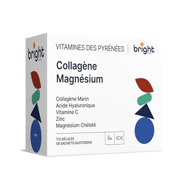 Collagène Marin Hydrolysé avec Acide Hyaluronique et Magnésium Chélaté – Capsules Premium pour la Peau, les Articulations, le