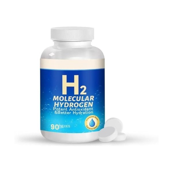 Hydrogènes moléculaires H2, soutiennent lénergie cellulaire, gardent votre cerveau clair et détendu chaque jour