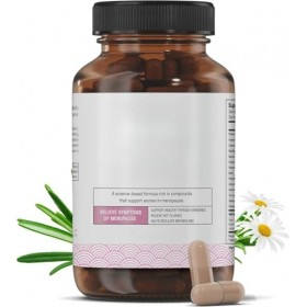 Harmonie des hormones féminines, probiotiques féminins, soulagement de la ménopause, rester détendu, rajeunir