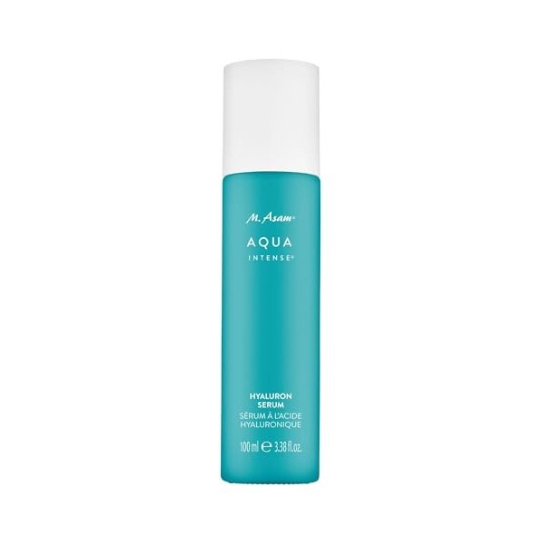 M. Asam Aqua Intense Sérum à lacide hyaluronique 100 ml – Sérum hydratant hautement dosé avec complexe dacide hyaluroniqu