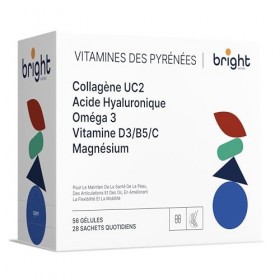 Collagène UC2 + Oméga 3 + Magnésium + Vitamine D3 + Vitamine C + Acide hyaluronique - Soutien avancé pour les articulations e