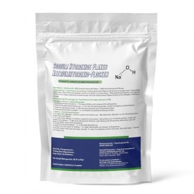 MYOC Flocons dhydroxyde de sodium – 1 kg | Lye de soda pure pour la fabrication de savon, le nettoyage et les projets de bri