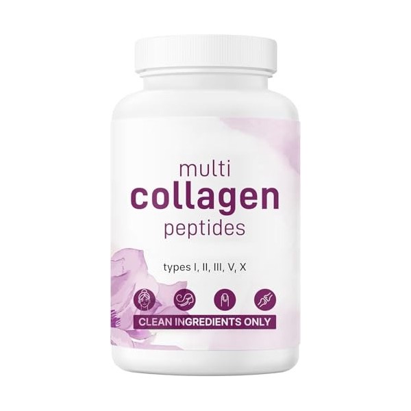 Collagène, nourrit la santé des cheveux, de la peau et des articulations