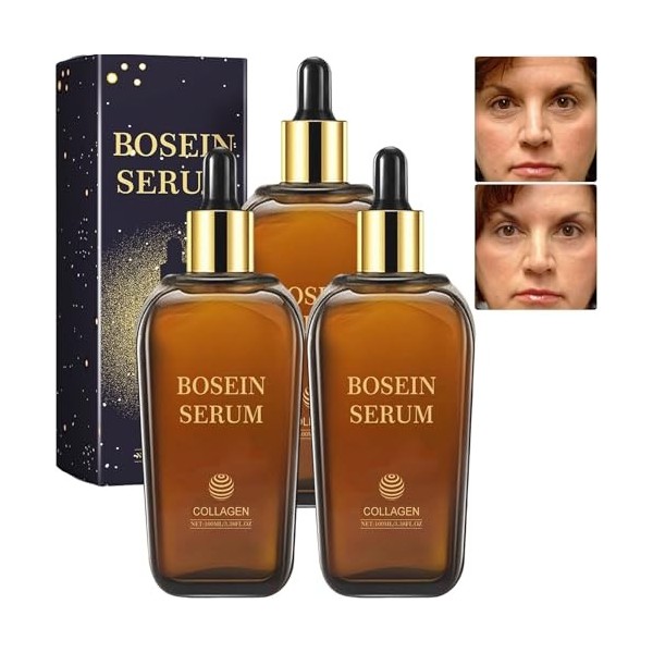 Essence résistante aux rides Boswellia 100 ml, lait dessence anti-rides au collagène Bosein, sérum visage anti-âge à lacide