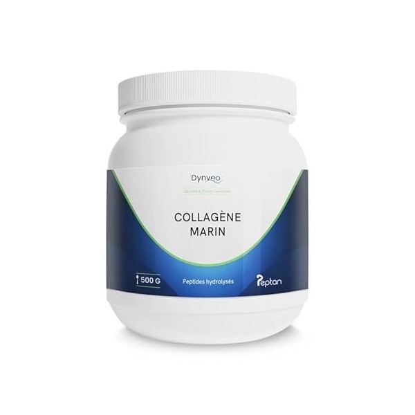 Collagène Marin hydrolysé - Peau souple & hydratée - Type 1 peptides bioactifs 2000 DA - Haute Biodisponibilité - Collagène e