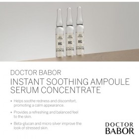 DOCTOR BABOR Ampoule de soin instantané Concentration | Ampoules pour le visage | Apaise immédiatement et anti-rougeurs | Pou
