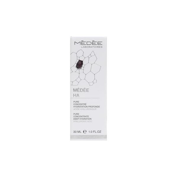 Medee Pure Hyaluronic Acid Serum – Concentrated Formula for Deep Hydration, Skin Plumping, Wrinkle Reduction & Redness Relief