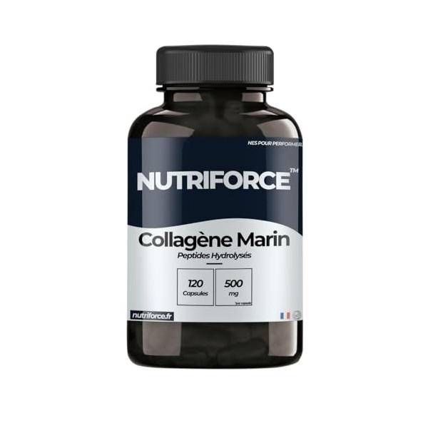 Collagène Marin – 120 Gélules – Récupération Rapide, Articulations & Tendons