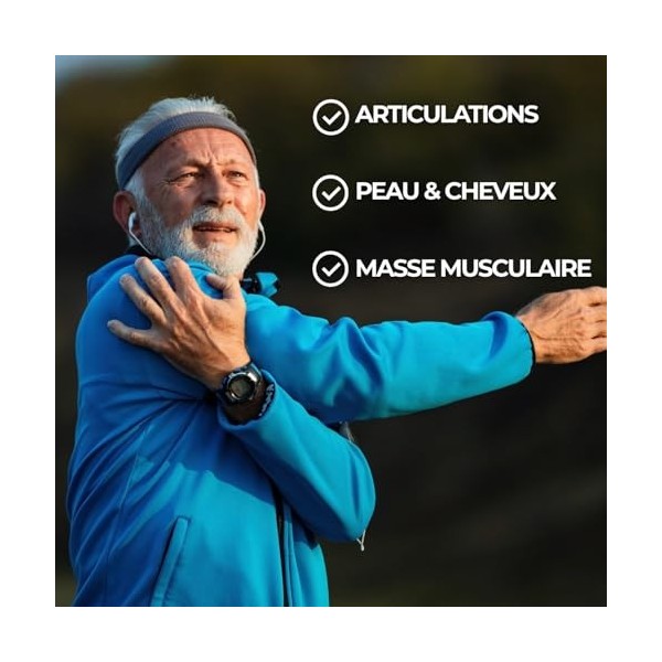 Collagène Marin – 120 Gélules – Récupération Rapide, Articulations & Tendons