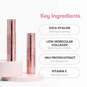 Reedle Collagen Shot 100, Sérum Anti-Âge au Collagène et Centella Asiatica, 50 ml, Rose Gold - Made in Korea