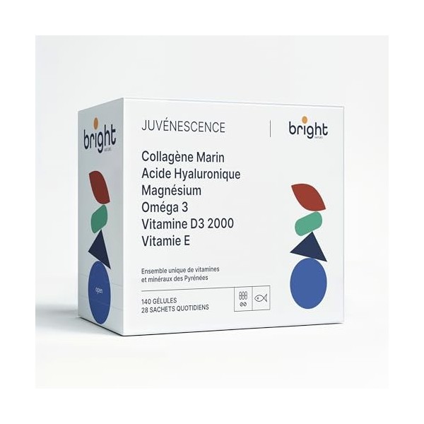 Gestion Articulaire et Osseuse | Collagène Marin Hydrolysé, Acide Hyaluronique, Magnésium, Oméga-3, Vitamines E & D3 – Synerg