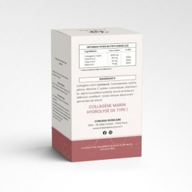 CHIKARA SKINCARE STICKS DE COLLAGENE MARIN - SAVEUR PÊCHE - 1 boîte de 30 sticks