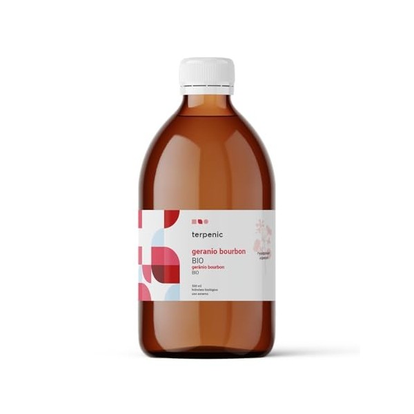 Terpenic Géranium Bourbon Hydrolat Bio 500 ml 500 ml
