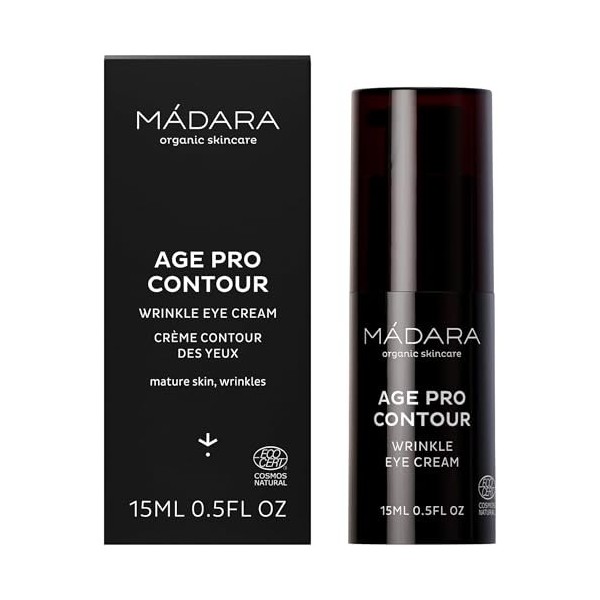 MÁDARA AGE PRO Sérum Anti-Rides Intense 30 ml – Sérum Visage Haute Performance avec Acide Hyaluronique Multi-Poids, Cellules ...